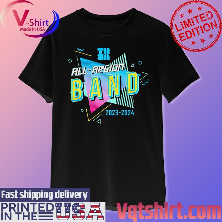 2023-2024 Tmea All-Region Band shirt