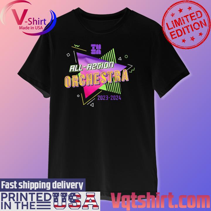 2023-2024 TMEA All-Region Orchestra shirt