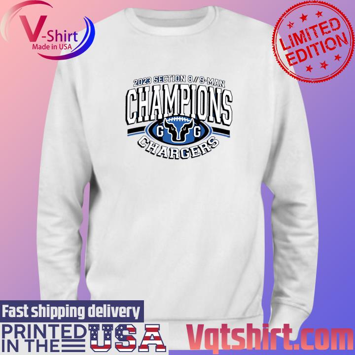 2023 Section 8,9-Man Champions Chargers s Sweater