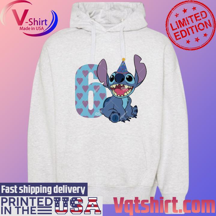 Birthday Stitch 6 Year s Hoodie