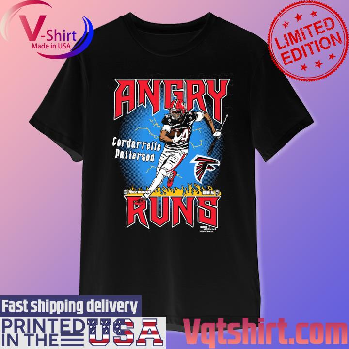 Cordarrelle Patterson Atlanta Falcons Angry Runs Player Graphic shirt