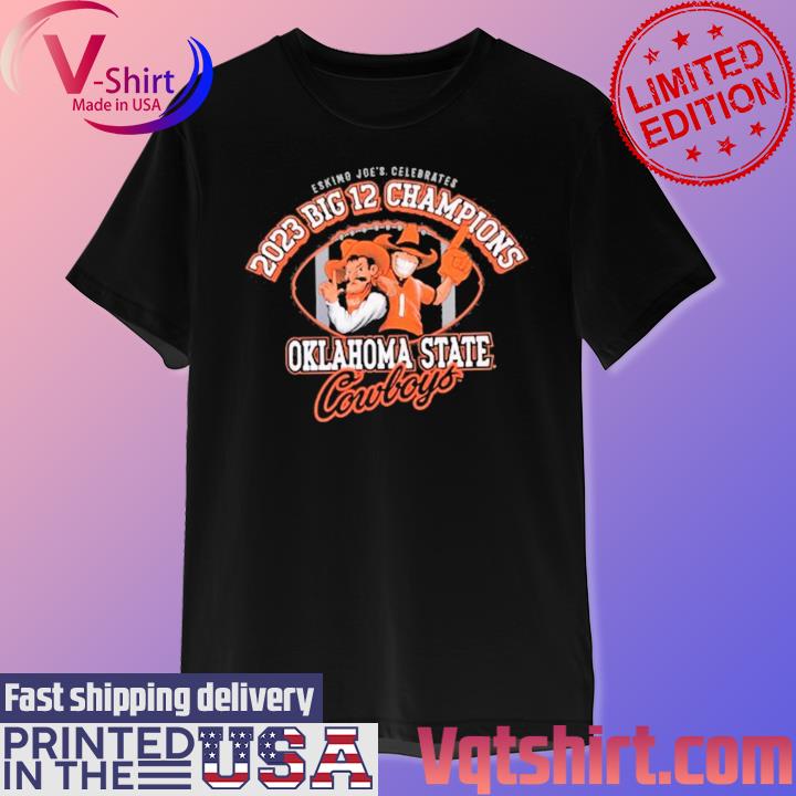 Eskimo Joe's Celebrates 2023 Big 12 Champions Oklahoma State Cowboys shirt