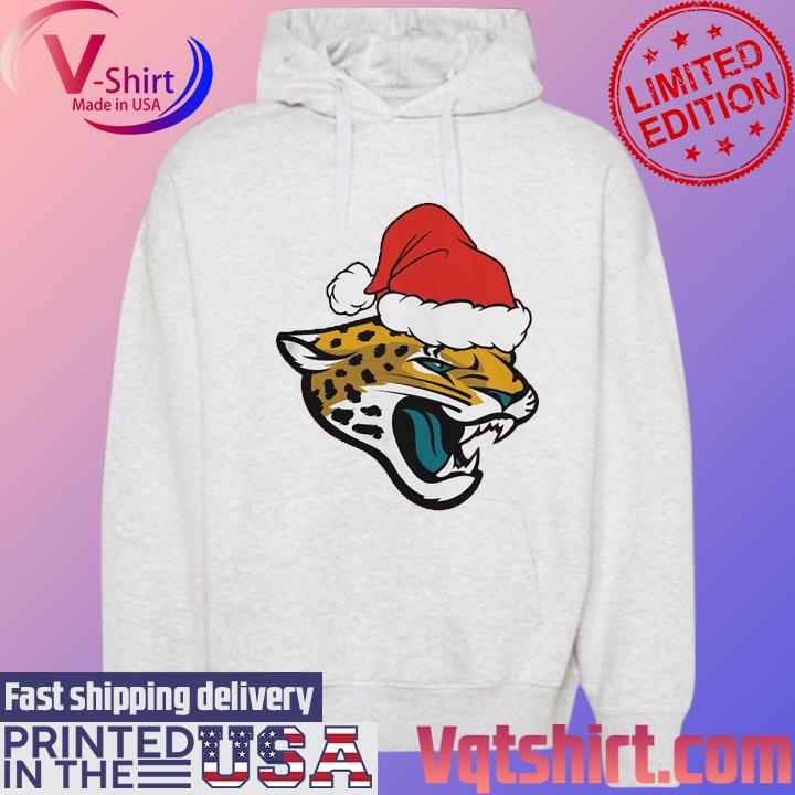 Jacksonville Jaguars Santa Logo Christmas Holiday Shirt Hoodie