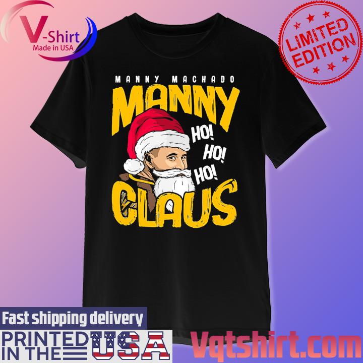 Manny Machado Manny Claus Ho Ho Ho Merry Christmas shirt