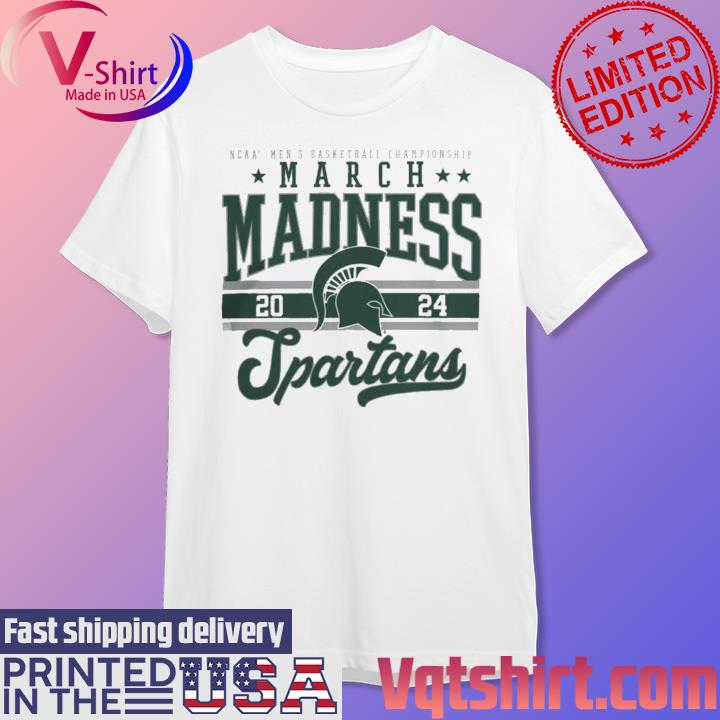 Michigan State Spartans 2024 NCAA Men's Basketball Tournament March Madness T-Shirt