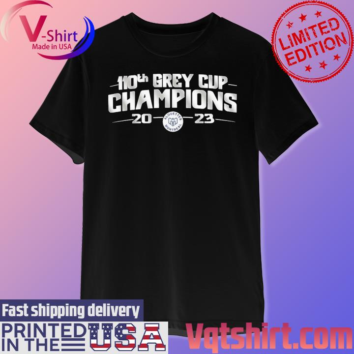 Vqtshirt Fashion LLC: Montreal Alouettes 110th Grey Cup Champions 2023 ...