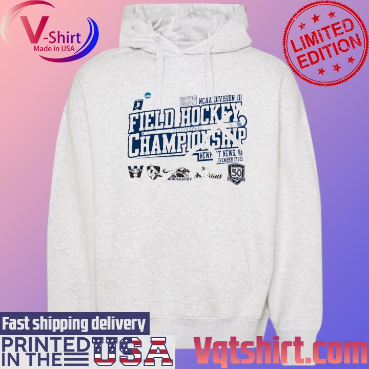 NCAA Division III Field Hockey Championship 2023 Newport News four team s Hoodie