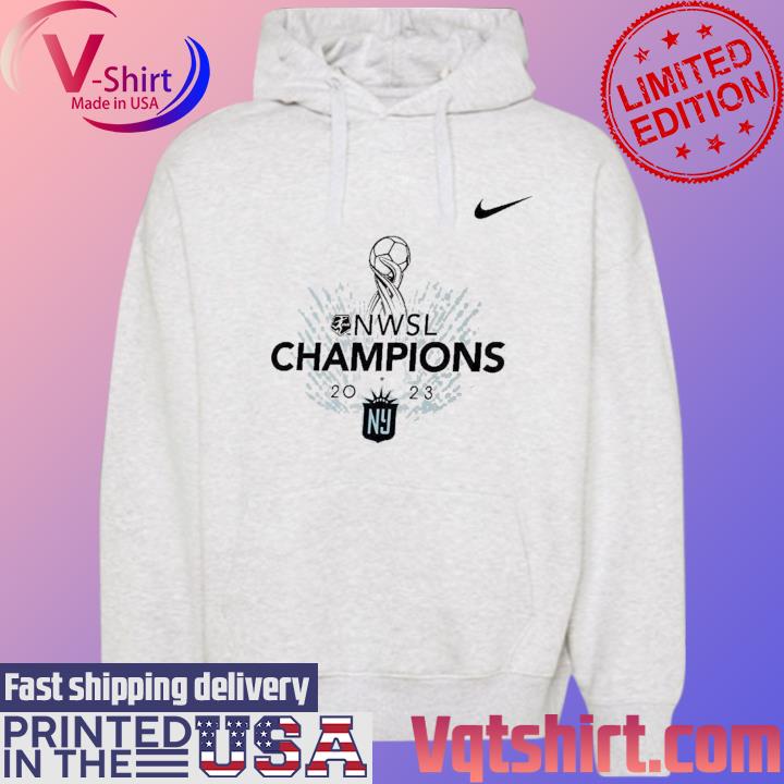 Nike NWSL 2023 Champions Sky Blue FC s Hoodie