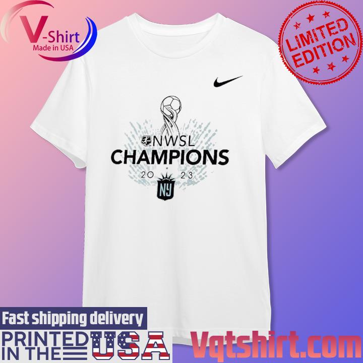 Nike NWSL 2023 Champions Sky Blue FC shirt