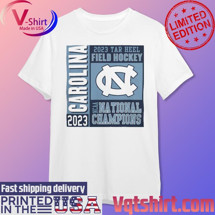 North Carolina Tar Heels 2023 NCAA Field Hockey National Champion T-Shirt