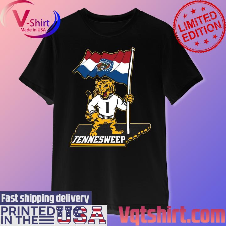 Official Missouri Tigers Tennesweep Flag shirt