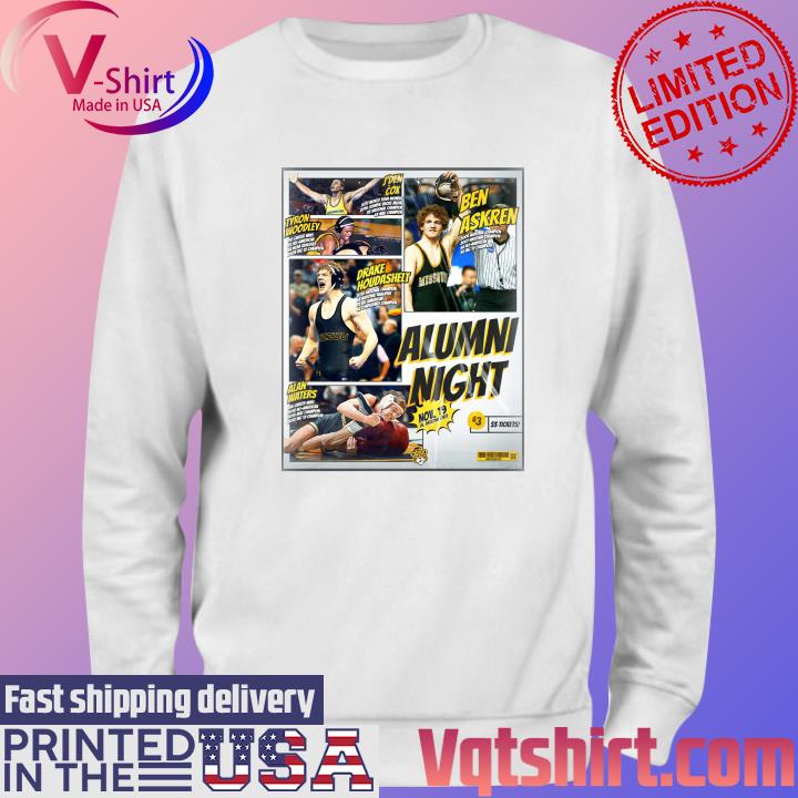 Official Mizzou vs Arizona State Wrestling Alumni Night s Sweater