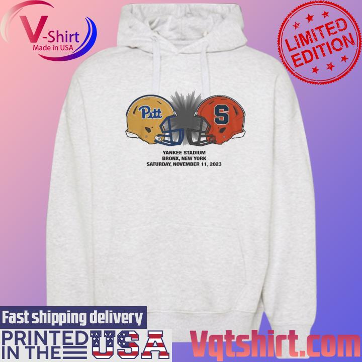 Official Syracuse Orange Vs Pitt Panthers Yankee Stadium Game Match Up Saturday November 11 2023 s Hoodie