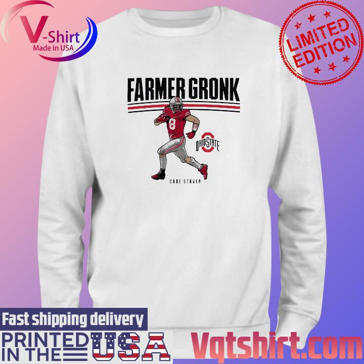 Ohio State Buckeyes Football Cade Stover Farmer Gronk Shirt Sweater