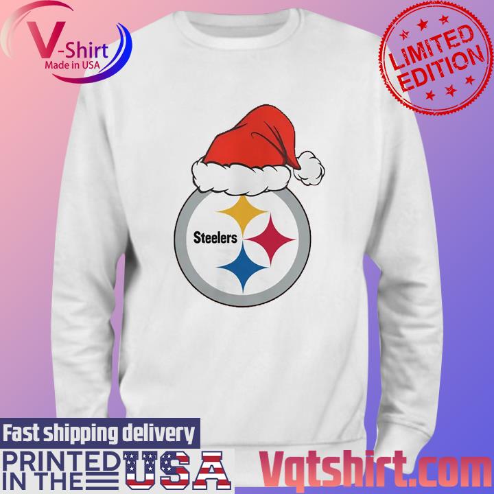 Pittsburgh Steelers Santa Logo Christmas Holiday Shirt Sweater