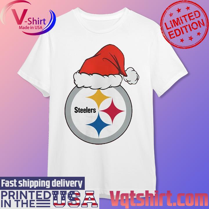 Pittsburgh Steelers Santa Logo Christmas Holiday Shirt