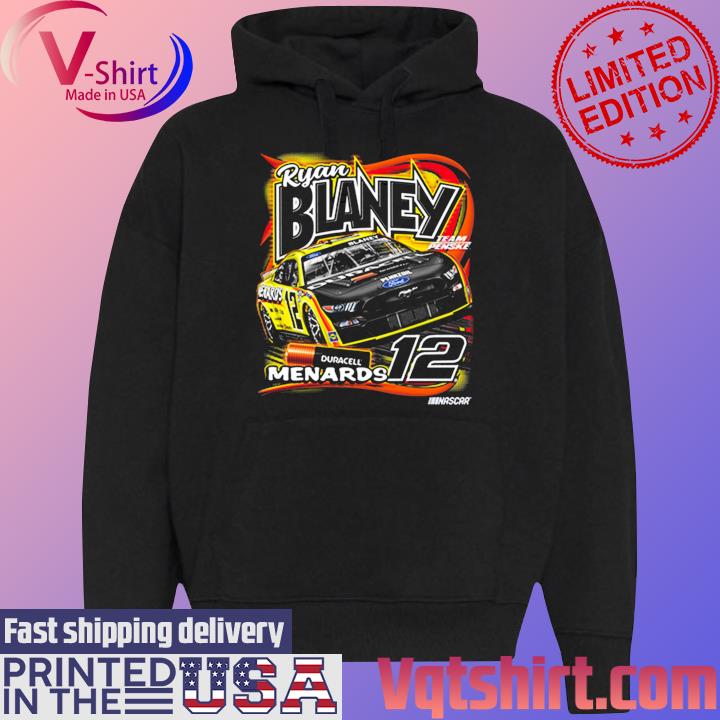 Ryan Blaney Team Penske Car 2023 T-Shirt Black Hoodie