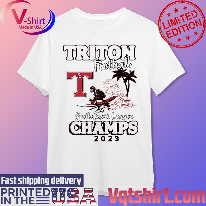 San Clemente High School Triton Football South Coast League Champions 2023 shirt