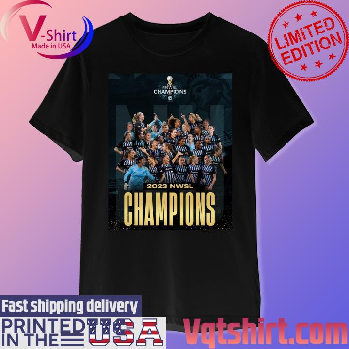 Sky Blue FC 2023 NWSL Champions shirt