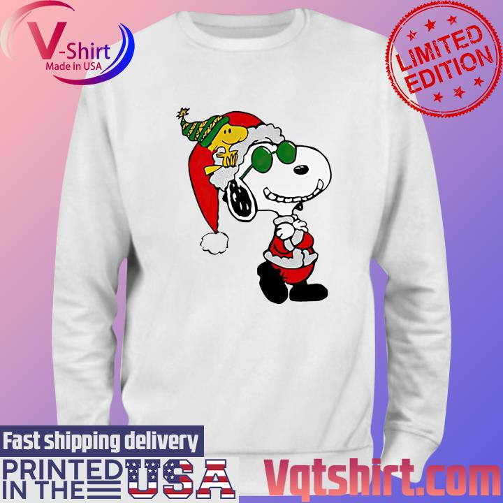 Snoopy And Woodstock Peanuts Merry Christmas s Sweater