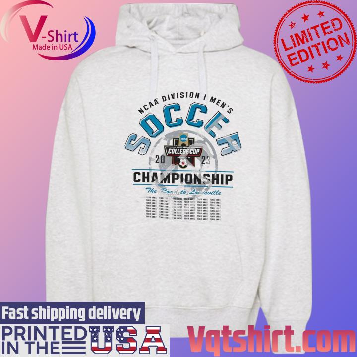 The road to Louisville 2023 NCAA Division I Men's Soccer Championship s Hoodie