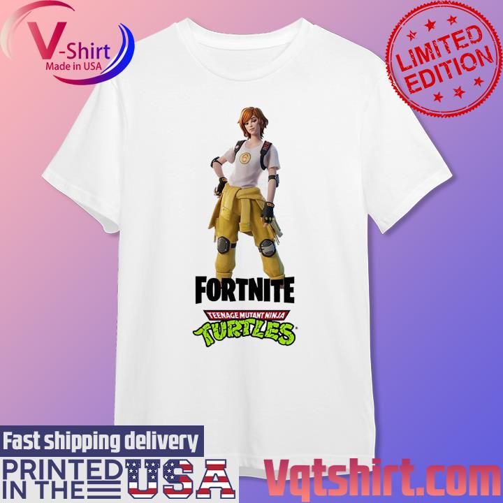 April O’Neil Fortnite Teenage Mutant Ninja Turtles Skin Vintage T-Shirt