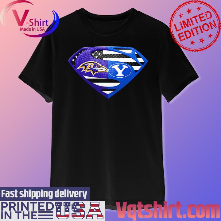 Superman discount ravens shirt