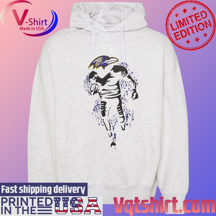 Baltimore Ravens Starter Logo T-Shirt Hoodie