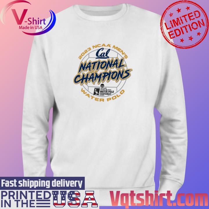 California Golden Bears 2023 NCAA Men's National Champions water polo s Sweater