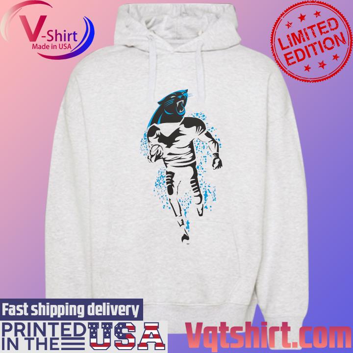 Carolina Panthers Starter Logo T-Shirt Hoodie