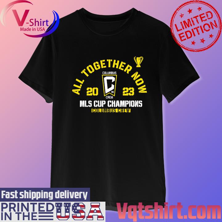 Columbus Crew 2023 MLS Cup Champions Field of Play T-Shirt