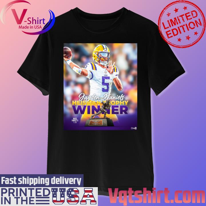 Jayden Daniels Heisman Trophy Winner shirt