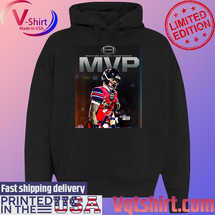 Liberty Flames Kaidon Salter MVP 2023 Cusa football Championship s Black Hoodie