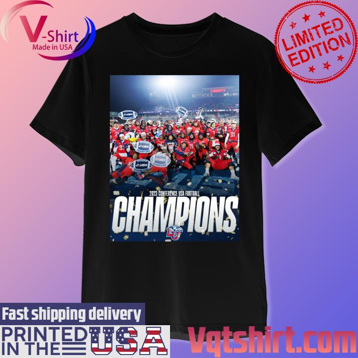 Liberty Flames Team 2023 Conference USA Football Champions shirt