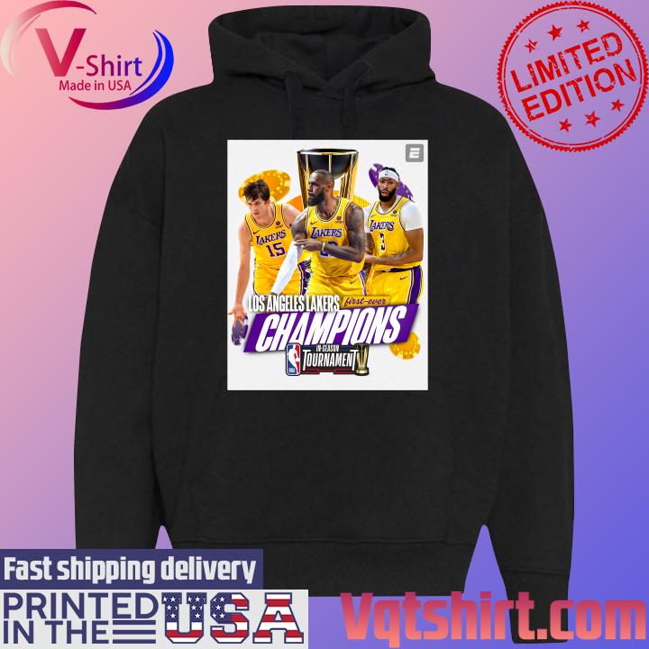 Los Angeles Lakers Champions In-season Tournament s Black Hoodie