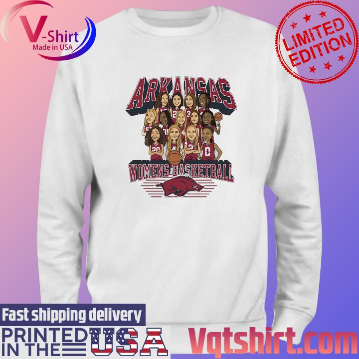 Official Arkansas Women's Basketball Team 2023 Shirt Sweater