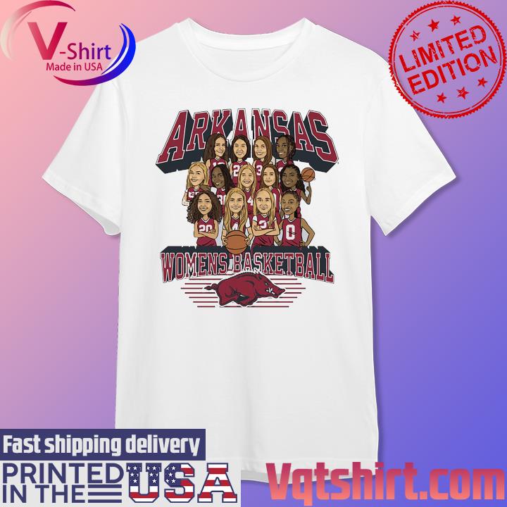 Official Arkansas Women's Basketball Team 2023 Shirt