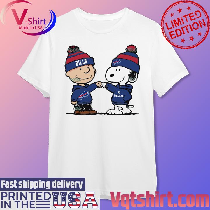 Official Charlie Brown And Snoopy NFL Buffalo Bills Football shirt