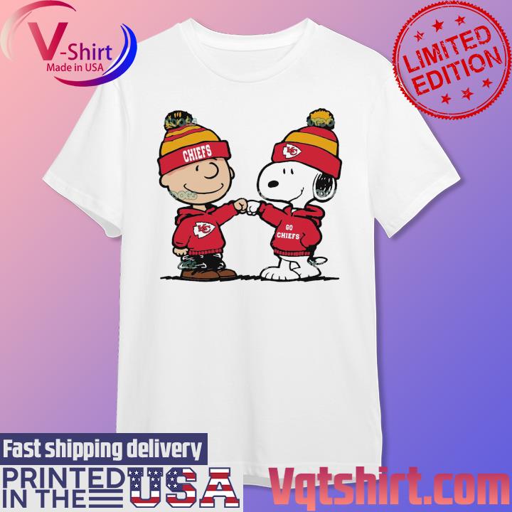 Official Charlie Brown And Snoopy NFL Kansas City Chiefs Football shirt