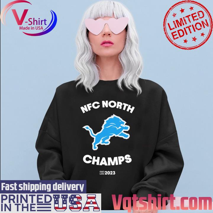 Official NFC North Detroit Lions Champions 2023 s Sweater