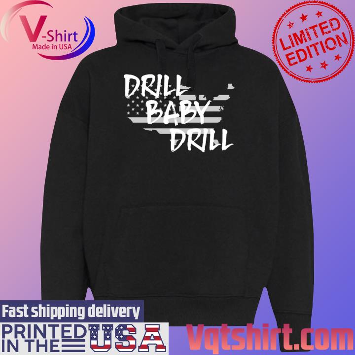 Official Scott Presler Drill Baby Drill Map Usa Flag Shirt Black Hoodie