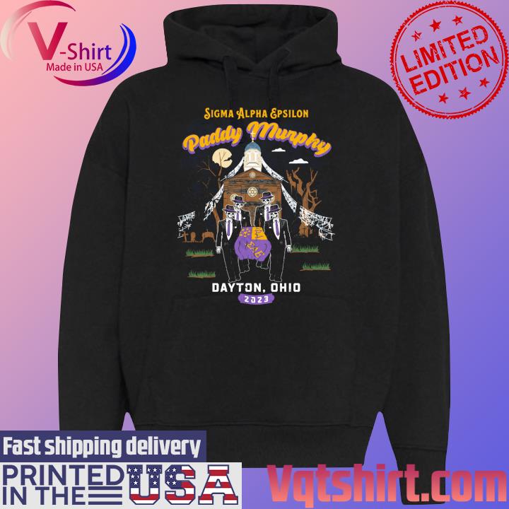 Sigma Alpha Epsilon Paddy Murphy Dayton, Ohio 2023 s Black Hoodie