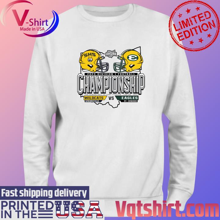 Springfield Wildcats vs St.Edward Eagles 2023 Division I Football Championship s Sweater