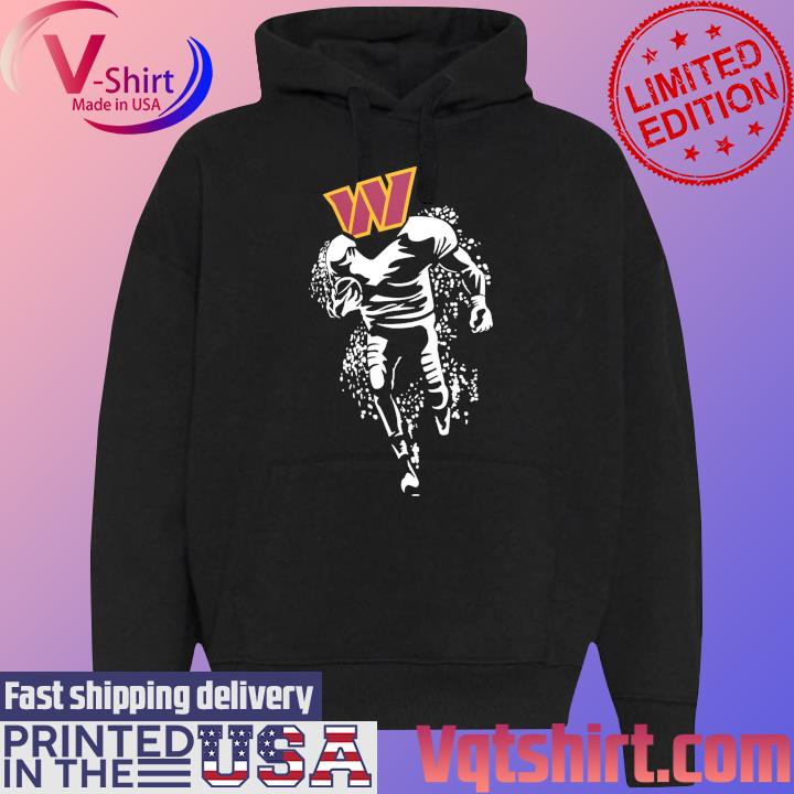 Washington Commanders Starter Logo T-Shirt Black Hoodie