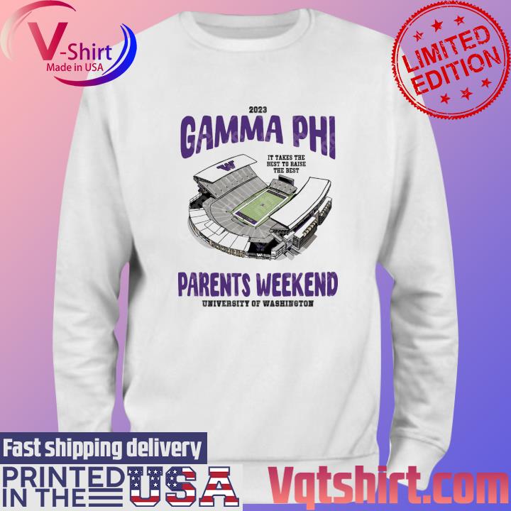 Washington Huskies 2023 Gamma Phi Parents Weekend University of Washington s Sweater