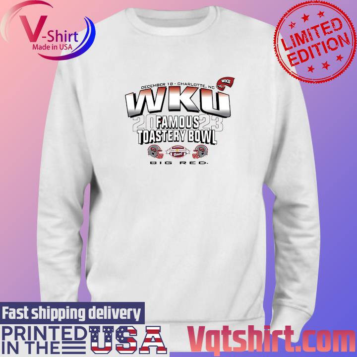 Western Kentucky Hilltoppers Red 2023 Famous Toastery Bowl Shirt Sweater