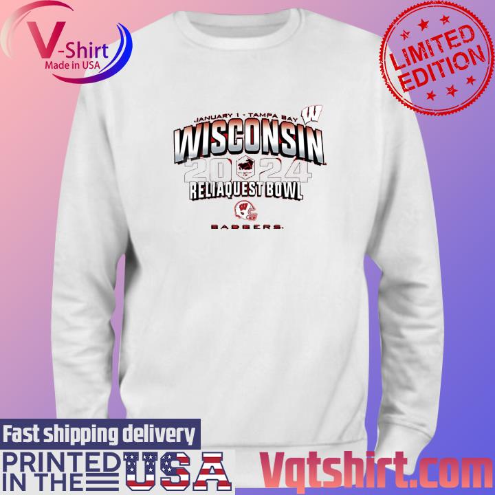 Wisconsin Badgers 2024 Reliaquest Bowl s Sweater