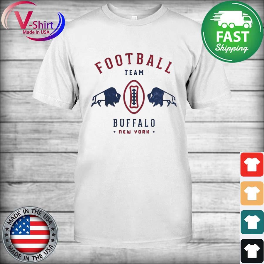 Cool modern Buffalo Bills Retro Team Crest Shirt, hoodie