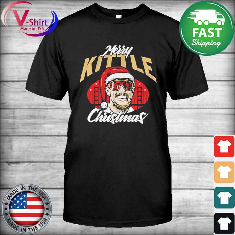 Premium george Kittle merry Kittle Christmas sweater - Kingteeshop