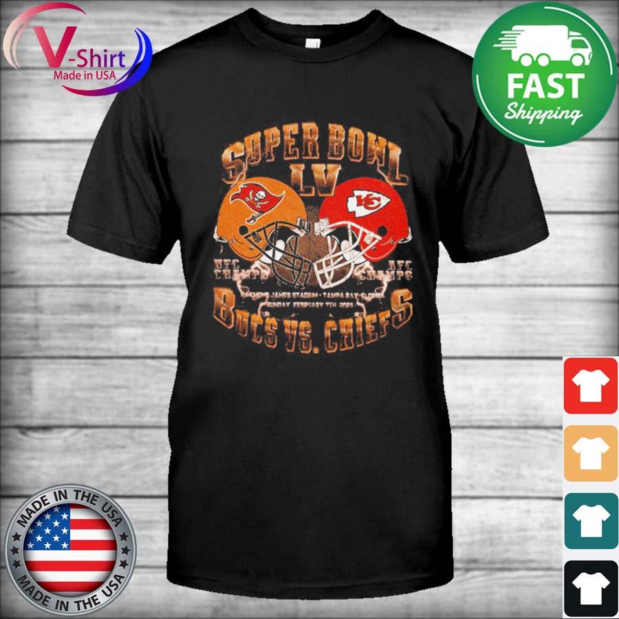 2021 Champion Kansas City Chiefs Vs Tampa Bay Buccaneers Super Bowl NFL  Football T-Shirt, hoodie, sweater, long sleeve and tank top